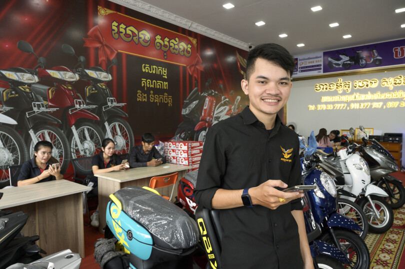 Marie-France des Pallières a fondé l'association Pour un Sourire d’Enfant au Cambodge.